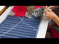 Tapete de Retalhos - How to make doormats using waste clothes - DIY doormats making idea-WOW #3