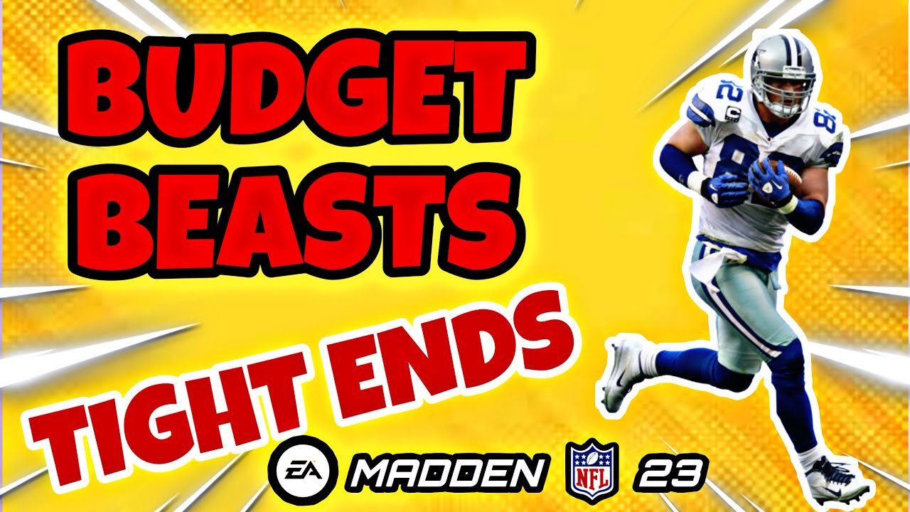 MADDEN 23 BUDGET BEASTS, BEST TIGHT ENDS , BEST BUDGET BEASTS BUDGET ...
