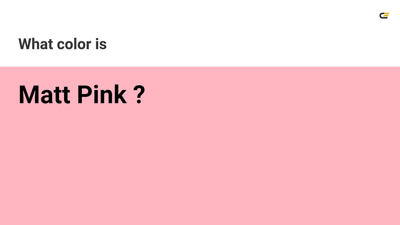Light Pink Color Code