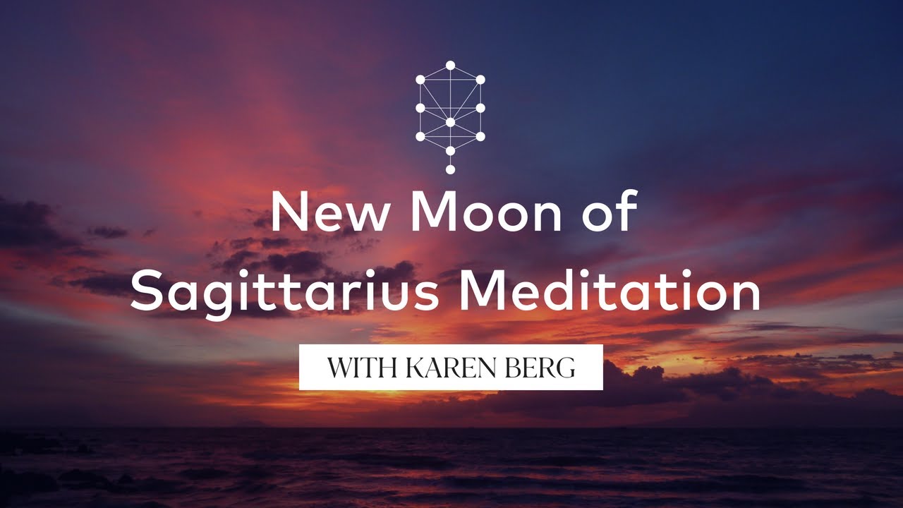 New Moon of Sagittarius Meditation - YouTube