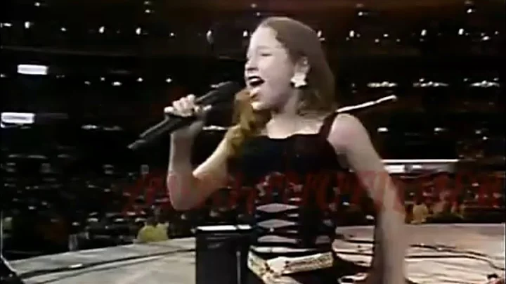 Jennifer Pea en el Astrodome de Houston, Texas