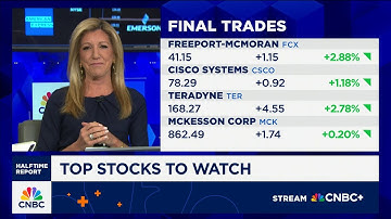 Final Trades: Freeport-McMoRan, Cisco, Teradyne and McKesson Corp.