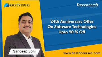 Deccansoft 24th Anniversary Offer On Software Technologies Upto 90 % Off