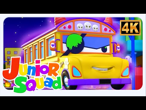 Halloween Wheels On The Bus Fun Animated Song and More Halloween Music for Kids