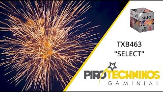 TXB463 fejerverkai 2025 pirotechnika.lt