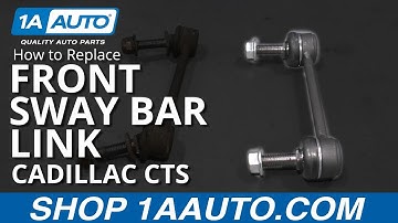 How to Replace Front Sway Bar Link 08-14 Cadillac CTS