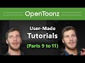 OpenToonz Tutorial Collection, Parts 09 to 11