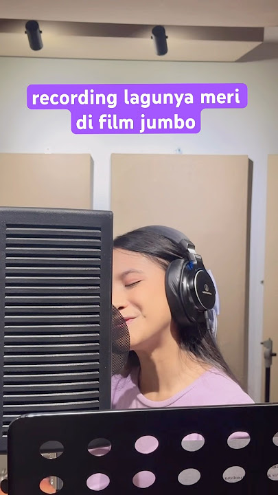 ayo nonton film jumbo bagus banget animasinya ceritanya, aku  menjadi pengisi suara meri #filmjumbo