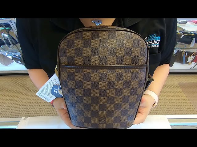 Kharyzma: What Fits In My Bag Louis Vuitton DAMIER EBENE Trousse POCHETTE  Accessories #WIMB 