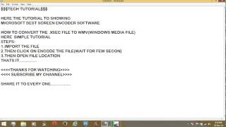 How To Convert Microsoft Expression Encoder 4 Videos screenshot 4