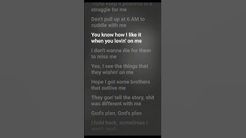 Thumbnail of god's plan (lyrics) - drake