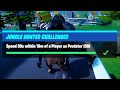 Spend 30s within 10m of a Player as Predator (30) - Fortnite Jungle Hunter Challenges