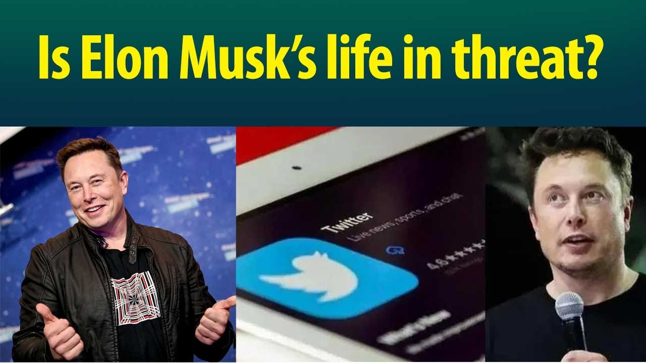 Elon Musk posts cryptic tweet, claims life in danger? - YouTube