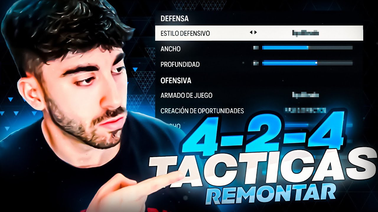 LAS MEJORES TACTICAS PARA REMONTAR EN EA FC 24 | 4-2-4