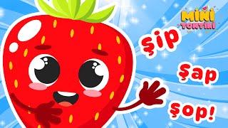 Çilek Adam Şip Şap Şop En Popüler Bebek Şarkıları Meyve Şarkısı Okul Öncesi Eğlenceli Şarkılar