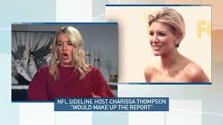 ARC Salt Lake: NFL's  Charissa Thompson says she didn't fabricate quotes by players, coaches