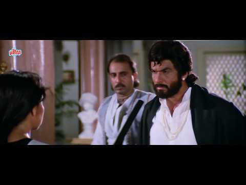 पहली बार दमदार औरत मिली हैं जिसने मुझे चुनौती दी हैं - मुकेश खन्ना, राखी - सौगंध मूवी सीन