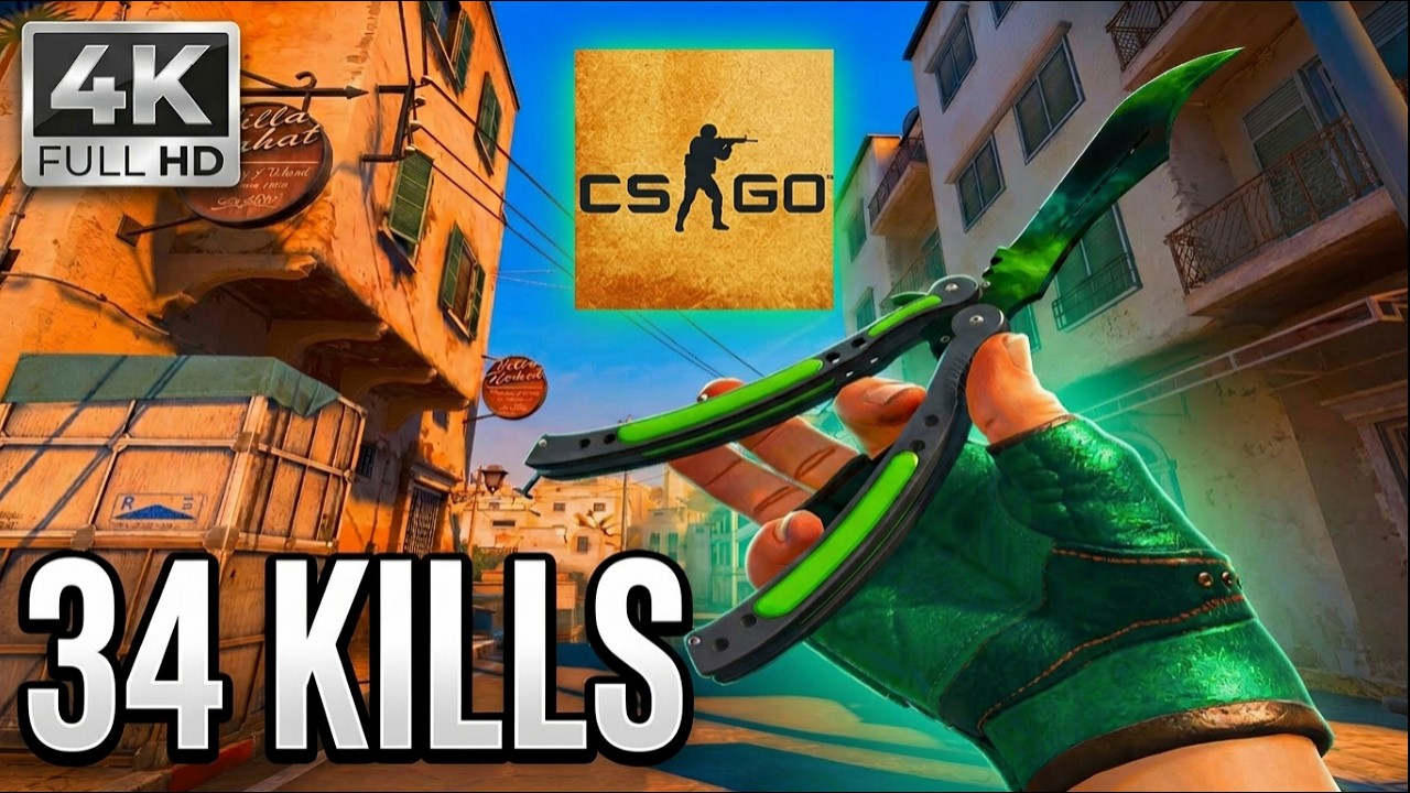 DROPING 34 KILLS IN CSGO IN 2026. | CSGO POV