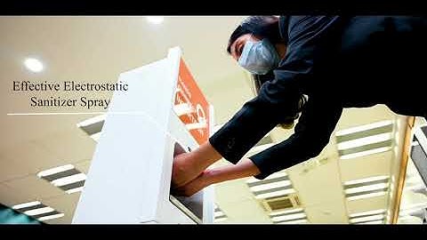 Hand Sanitization Kiosk with Automatic Dispenser ( Intertech India 2020)