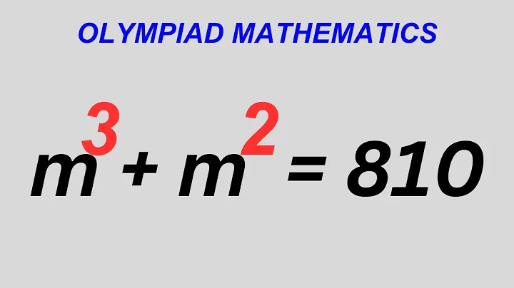 Math Olympiad Question | You Should Learn This Best Trick | Real Solution...