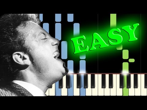 BILLY JOEL - PIANO MAN - Easy Piano Tutorial