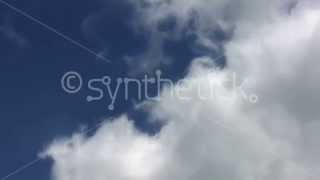 Timelapse clouds seamless loop.