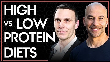 Effects of a high vs low protein diet | Peter Attia & Matt Kaeberlein