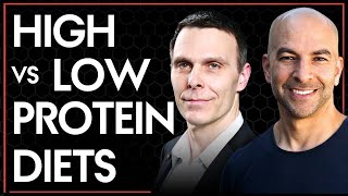 Effects of a high vs low protein diet | Peter Attia & Matt Kaeberlein