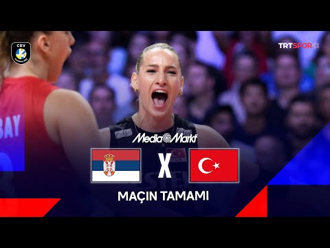 FİLENİN SULTANLARI AVRUPA ŞAMPİYONU! | Türkiye 🆚 Sırbistan | TRT Spor Yıldız X MediaMarkt