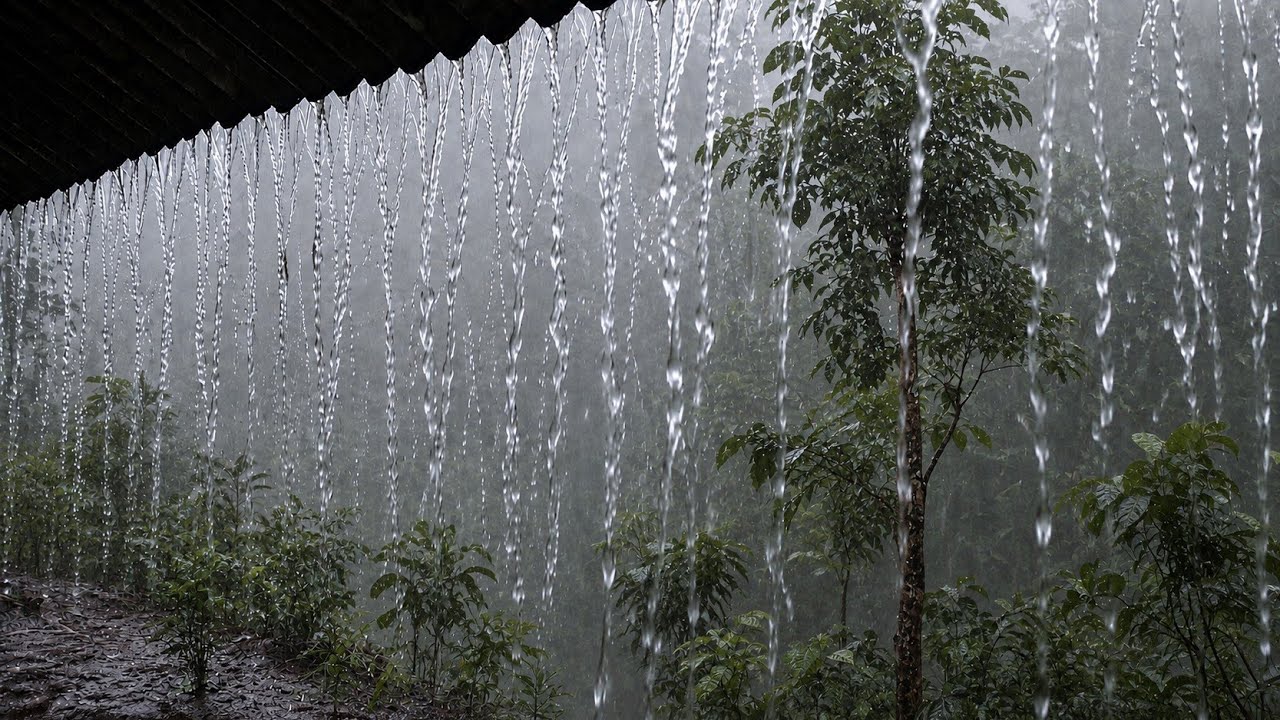 Guarda Fall Asleep Fast! Real Heavy Rain Sounds in a Tropical Forest (No Ads) | Deep Sleep All Night su YouTube Guarda Fall Asleep Fast! Real Heavy Rain Sounds in a Tropical Forest (No Ads) | Deep Sleep All Night su YouTube