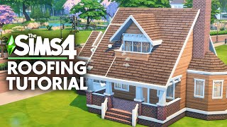 How to Roof a Home in The Sims 4 // Sims 4 Roofing Tutorial