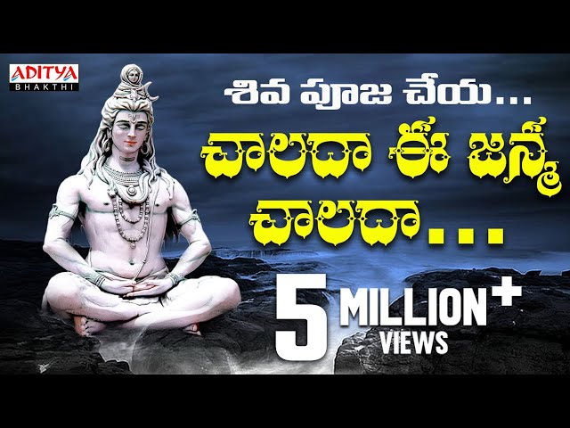 CHALADA EE JANMA CHALADA.. SIVAYYA SONG, | చాలదా ఈ జన్మ చాలదా | Shiva #devotionalsongs class=