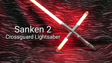 Sanken 2 Crossguard Lightsaber Quick Demo by Saber Source