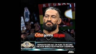 Roman Reigns "Challenge Accepted"|WWE EDITS|Oba Femi Challenged Roman Reigns🔥#wwe