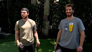 Tkachuk and Fitzgerald's putting competition | 2023 Quest for the Stanley Cup