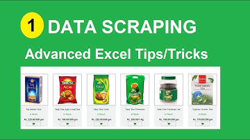 Live Stream 1 | Web Scraping Using Excel VBA