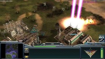 Laser General vs Super Weapon General | Stage 5 | Challenge Mode | Hard Difficulty |C&C Zero Hour