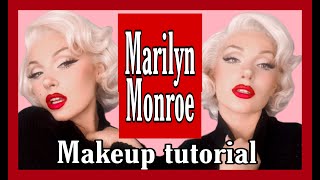 Marilyn Monroe  Makeup Tutorial / tranformation