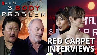 Netflix's 3 Body Problem Red Carpet Interviews: Benedict Wong, Liam Cunningham, John Bradley