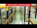 Mezzanine Floor Racking System: Serene Air, Karachi - Pakistan