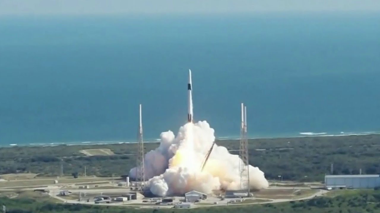 SpaceX launches Falcon 9 rocket from Cape Canaveral YouTube