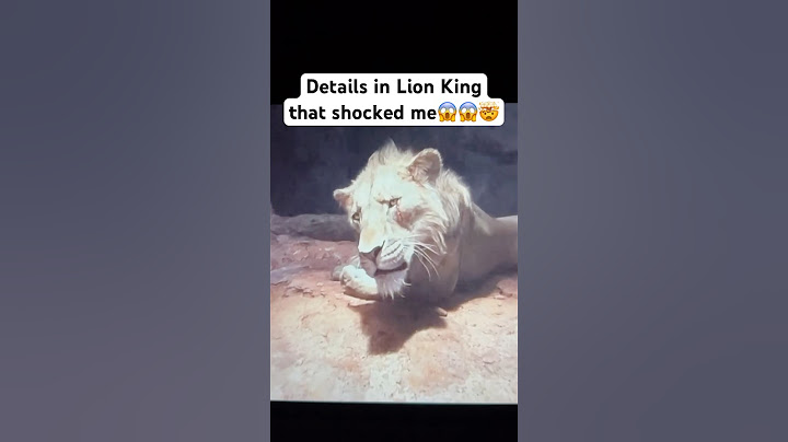 Lion King details that shocked me😱😱😱 #lionking #mufasathelionking #mufasa #scar #disney #shorts