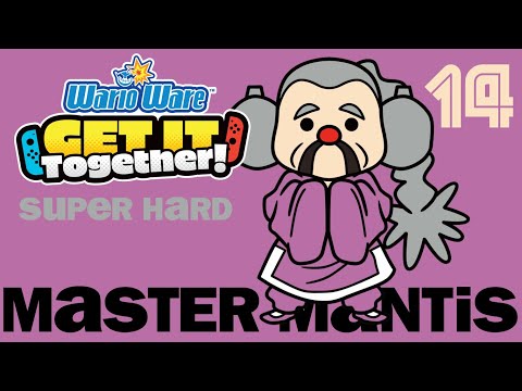 WarioWare: Get It Together! (Nintendo Switch) - Part 14: Super Hard with Master Mantis