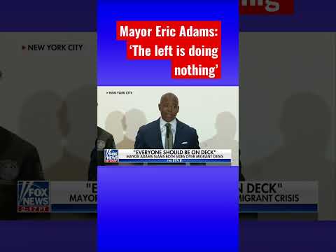 New york mayor calls out his own party over border crisis #shorts