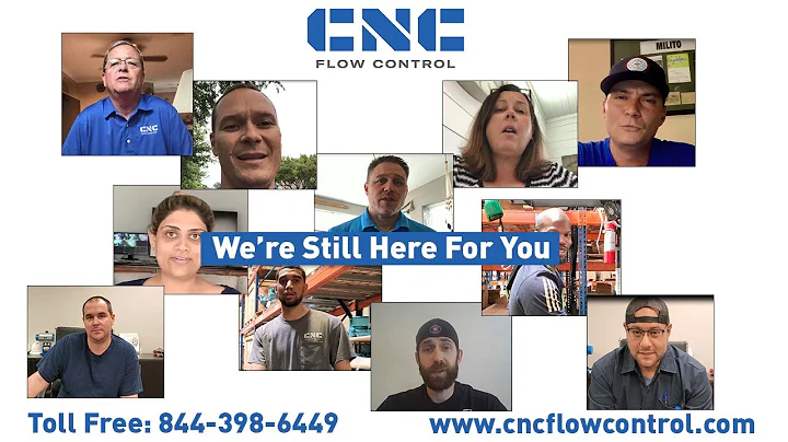 We're Still Here For You - CNC Flow Control's Got Your Back