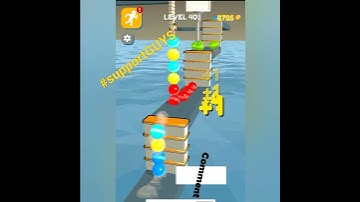 Stack Rider Shorts #gameplay #visitmychannel #subscribe #level40 #shorts