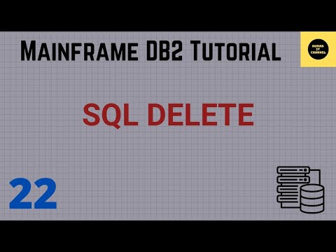 SQL Delete Query Using QMF - Mainframe DB2 Practical Tutorial - Part 22