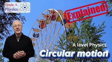 Circular Motion Explained - Radians, Angular Velocity & Centripetal Force (A-Level Physics)