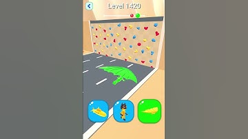 Shape Shifting 2 GAMEPLAY Level No -1420 Walkthrough - New Update Car Racing #Shorts #ShapeShifting