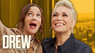 Hannah Waddingham & Drew Barrymore Try to FaceTime Jennifer Garner | The Drew Barrymore Show